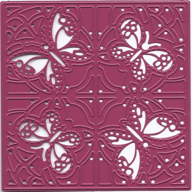 Joy! Crafts Dies - Fantasy Butterflies Square