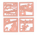 Joy! Crafts - Cut-Emboss-Deboss Die -Text Squares