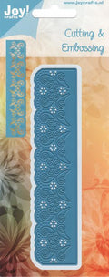 Joy Crafts Cut & Emboss Die - Border With Carving & Flowers