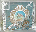 Joy Crafts Cut & Emboss Die - Border With Carving & Flowers
