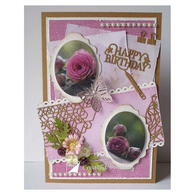 Joy! Crafts Die - Sketch Art Geometric Corners
