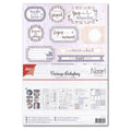 Joy! Crafts A4 Cutting Sheets Vintage Baby Girl (5 Sheets)