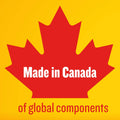 Glad Black Garbage Bags - Giant 184 Litres - 40 Trash Bags Made in Canada of Global Components 🍁 All In One Marketplace Canada
