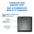 Napoleon Cast Iron Charcoal & Smoker Tray BBQ Accessory – 67732 – Fits most Napoleon BBQs, Cook With Charcoal On A Gas Barbecue, Smoke On A Gas Barbecue 🍁 All In One Marketplace Canada