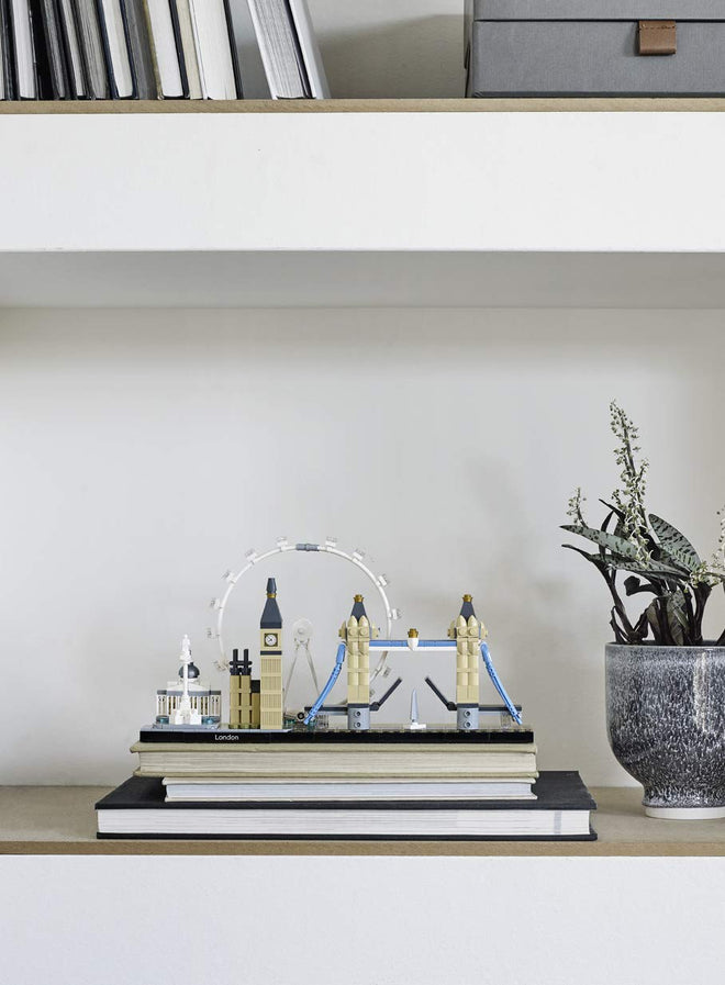 LEGO Architecture London Skyline 21034 Collectible Model Building Kit with London Eye, Big Ben, and Tower Bridge, Office Home Décor, Skyline Collection 🍁 All In One Marketplace Canada