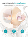Paruu P16 Wearable Breast Pump, Hands-Free Portable Electric Breast Pump with 4 Modes & 12 Suction Levels, 309mmHg Max Powerful Suction, 19/21/24mm Flange Inserts, Wireless Breastfeeding Pump, 2 Pack 🍁 All In One Marketplace Canada
