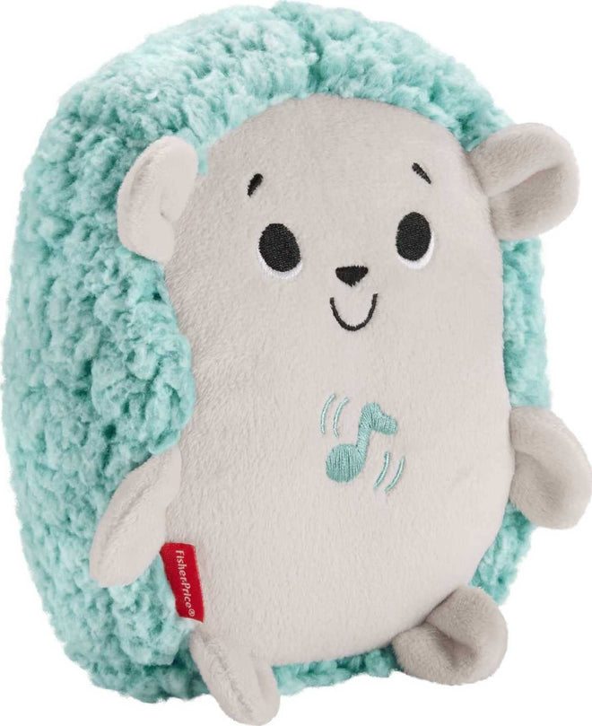 Fisher-Price Baby Musical Toy Calming Vibes Hedgehog Soother Plush Sound Machine with Vibrations for Newborns, Blue 🍁 All In One Marketplace Canada