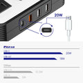 PiSFAU 200W Car Power Inverter, DC 12V to 110V AC Car Plug Adapter Outlet with 4 USB Fast Charging Port, Car Charger Cigarette Lighter Adapter for Laptop 🍁 All In One Marketplace Canada