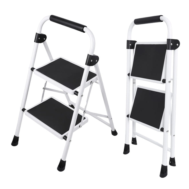 Sweetcrispy 2 Step Ladder, Anti-Slip Pedal 🍁 All In One Marketplace Canada