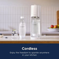 SodaStream Terra Sparkling Water Maker Bundle (White), with CO2, DWS Bottle, and Bubly Drops Flavors 🍁 All In One Marketplace Canada