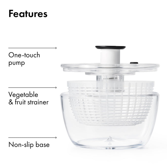 OXO Good Grips Good Grips Little Salad & Herb Spinner 🍁 All In One Marketplace Canada