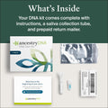 AncestryDNA + Traits Genetic Test Kit: Personalized Genetic Traits, DNA Ethnicity Test, Find Relatives, Family History, 2600 Regions, Ancestry Reports 🍁 All In One Marketplace Canada