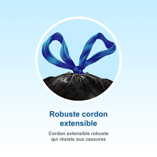 Hefty™ Garbage Bags, Value Pack Large 90 Litres Black, Drawstring, 80 Bags, Fits simplehuman code X 🍁 All In One Marketplace Canada