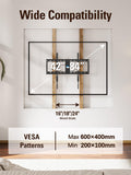 Mounting Dream Fixed TV Mount Low Profile for Most of 42-84 Inches TV Low Profile TV Wall Mount fits 16" 18" 24" Wood Studs up to VESA 600 x 400mm and 132 LBS, Ultra Slim and Space Saving MD2163-K 🍁 All In One Marketplace Canada
