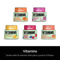 Ninja Thirsti VITAMINS Lemonade Flavoured Water Drops with Vitamins B3, B6, B12 and 0 calories*, 0 sugar* (*per 12oz classic serving) . Turn water into refreshing fruit-flavoured sparkling or still drinks with Ninja Thirsti Vitamins Flavoured Water Drops,