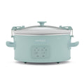 Crock-Pot Design Series Programmable 6-Quart Slow Cooker, Ocean Fog Green 🍁 All In One Marketplace Canada