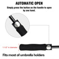 ACEIken Golf Umbrella Windproof Large 62 Inch, Double Canopy Vented, Automatic Open, Extra Large Oversized,Sun Protection Ultra Rain & Wind Resistant Stick Umbrellas, Black 🍁 All In One Marketplace Canada
