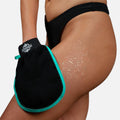 Dermasuri - Deep Exfoliating Glove - Korean Exfoliating Mitt & Body Scrubber - Keratosis Pilaris Treatment Scrub - Self Tanner Mitt & Ingrown Hair Exfoliator - Shower Gloves for Women & Men - (1 Pack) 🍁 All In One Marketplace Canada