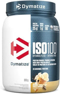 ISO100 Hydrolyzed Protein Powder by Dymatize, Gourmet Vanilla, 100% Whey Isolate Powder, 25g of Protein, Gluten Free, 20 Servings, 610g 🍁 All In One Marketplace Canada