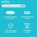 Intex 28031E 12 Foot Round Above Ground Swimming Pool Cover, (Pool Cover Only) 🍁 All In One Marketplace Canada