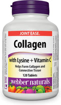 Webber Naturals Collagen with Lysine and Vitamin C, 120 Tablets, Helps Support Joints, Muscles, and Skin 🍁 All In One Marketplace Canada