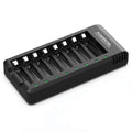 POWEROWL 8 Bay AA AAA Battery Charger for Ni-MH Rechargeable Batteries (No Adapter) 🍁 All In One Marketplace Canada
