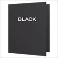 Oxford Twin Pocket Folders, Letter, Black, 25/Box 🍁 All In One Marketplace Canada