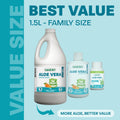 Aloe Vera Drinkable Gel, Orange, Heartburn & Acid Reflux, 1,5 L 🍁 All In One Marketplace Canada