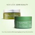 PLANTIFIQUE Clay Mask with Avocado & Superfoods - Korean Face Masks Skincare Products - Dermatologically Tested - Masque Visage Beauté - Gift Idea, 110g / 3.88 fl oz 🍁 All In One Marketplace Canada