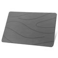 Ceecysaa 80x50cm Stone Bath Mat, Diatomaceous Earth Quick Dry Non Slip, Dark Gray 🍁 All In One Marketplace Canada