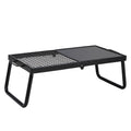 VEVOR Folding Campfire Grill, Heavy Duty Steel Mesh Grate, 22.4" Portable Camping Grates Over Fire Pit, Camp Fire Cooking Equipment with Legs Carrying Bag, Grilling Rack for Outdoor Open Flame Cooking 🍁 All In One Marketplace Canada