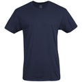 Gildan Men's Crew T-Shirts, Multipack, Style G1100, Navy/Heather Navy/Indigo Blue (5-Pack), XX-Large 🍁 All In One Marketplace Canada