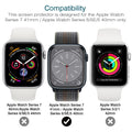 LK 6 Pack Screen Protector for Apple Watch Series SE/6/5/4/SE 2022 40mm, Apple Watch Series 9/8/7 41mm Screen Protector, Max Coverage, Bubble-Free, Anti-Scratch, iWatch 40mm Flexible TPU Clear Film 🍁 All In One Marketplace Canada