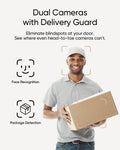 eufy Security Video Doorbell E340 (Battery Powered), Dual Cameras with Delivery Guard, 2K Full HD and Color Night Vision, HomeBase S380 Compatible, No Monthly Fee 🍁 All In One Marketplace Canada