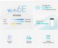 TP-Link Deco AXE5400 Tri-Band WiFi 6E Mesh System (Deco XE75) - Covers up to 7,200 Sq.Ft, Replaces WiFi Router and Extender, AI-Driven Mesh, New 6GHz Band, 3-Pack 🍁 All In One Marketplace Canada