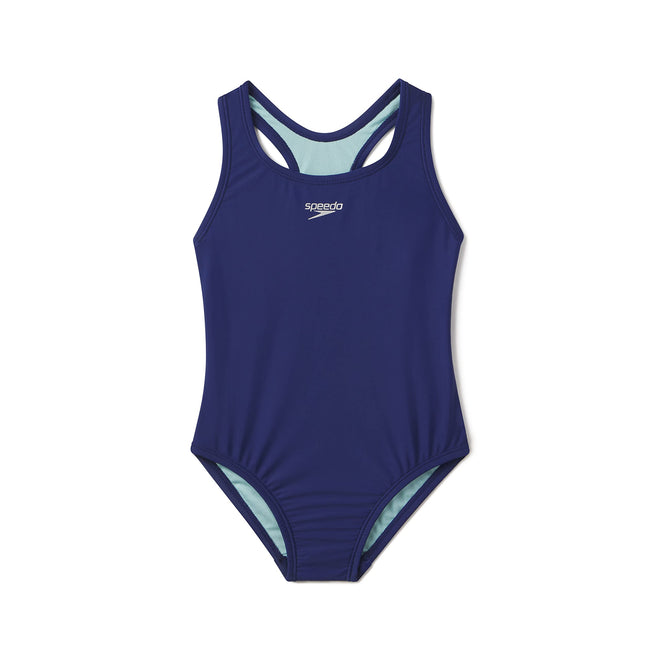 Speedo Girl's Swimsuit One Piece Closed Racerback 🍁 All In One Marketplace Canada