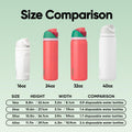 Owala FreeSip Insulated Stainless Steel Water Bottle with Straw for Sports, Travel, and School BPA-Free Sports Water Bottle, 24 oz, Strawberry Field 🍁 All In One Marketplace Canada