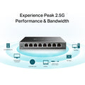 TP-Link TL-SG108S-M2 | 8-Port 2.5G Multi-Gigabit Unmanaged Network Switch, Ethernet Splitter | 2.5G Bandwidth | Plug & Play | Desktop/Wall-Mount | Fanless Metal Design | Limited Lifetime Protection 🍁 All In One Marketplace Canada