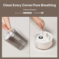 Homvana Humidifiers for Bedroom Home, 3.6 L Cool Mist Top-Fill 34H Super Long Time, Quiet 16dB, Baby Humidifier, Oil Diffuser Large, Plants, Nursery, Office BPA FREE, 7 Color Light (Grey) 🍁 All In One Marketplace Canada