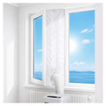 Gruntbear 400CM Universal Window Seal for Portable Air Conditioner, 158 Inch Portable AC Window Seal with Zip and Adhesive Fastener Works with Tumble Dryer, Easy to Install 🍁 All In One Marketplace Canada