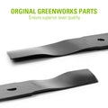 Greenworks Replacement Lawn Mower Blade (16" Mowers : 25322, 25242) 🍁 All In One Marketplace Canada