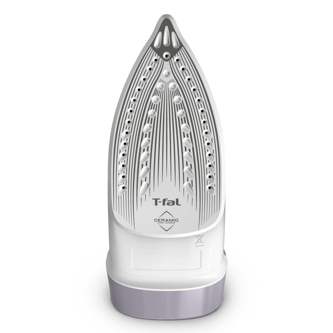 T-Fal Virtuo Steam Iron for Clothes with Retractable Cord, Portable Iron and Steamer for Clothes, Ceramic Nonstick Soleplate, 1500 Watts, Anti-Drip, Auto-Off, Scratch Resistant, Grey 🍁 All In One Marketplace Canada