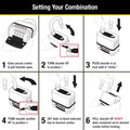 Master Lock Gold Outdoor Combination Lock, Heavy Duty Weather Resistant Padlock, Resettable Combination Lock for Outdoor Use 1.2 x 2 x 3.87 inches, 2 Pack, M175LFEC2 🍁 All In One Marketplace Canada