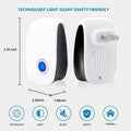 Pest Control Repeller, Plug-in Pest Control Repellent for Mouse, Insect, Cockroach, Mice, Spider, Bug, Ant, Mosquito, Rodent & Rats Indoor Use Repeller 6 Packs 🍁 All In One Marketplace Canada