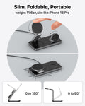 EXW Wireless Charging Station for Apple, Compatible with MagSafe Charger Stand,Foldable Travel Bedside Fast Qi Magnetic Wireless Charger for iPhone 17 Air 16 15 14 13 12 Series,Airpods Pro,Apple Watch 🍁 All In One Marketplace Canada