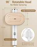 Hulmay Steamer Clothes, 1200W Clothes Steamer, Steam Iron 2-in-1, Portable Handheld Steamer for Travel 10s Heat-Up, Travel Size Clothing Steamer and Garment Steamer for Home, Office -White, 110-120V 🍁 All In One Marketplace Canada