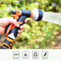 Forthcan Garden Hose Nozzle - 2 Pack Hand Sprayer With 8 Patterns for Watering, Car Wash, Cleaning and Showering Dogs & Pets (Orange) 🍁 All In One Marketplace Canada