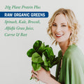 Garden Of Life Raw Organic Protein&greens - Vanilla 550.0 Gram Vanilla. Packed with 20g of protein, 6 veggies and 0g sugar. A delicious protein boost from organic sprouted brown rice, pea & chia, plus a blend of nutrient-rich greens. Gluten free, made wit