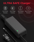 42V 2A Electric Scooter Charger for GOTRAX GXL V2,G2,G3,G4,Hiboy S2 Pro,Jetson Bolt/Bolt Pro/Adventure/Metro/Journey/LX10/ J5/J8 Bikes 🍁 All In One Marketplace Canada