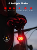 Oldowl Upgraded Bike Lights Super Bright, 4+6 Modes Rechargeable Bike Lights Front and Back with Side Lights, 360°Rotatable Bike Headlight, IP65 Waterproof Bicycle TailLight, Reflectors Accessories 🍁 All In One Marketplace Canada